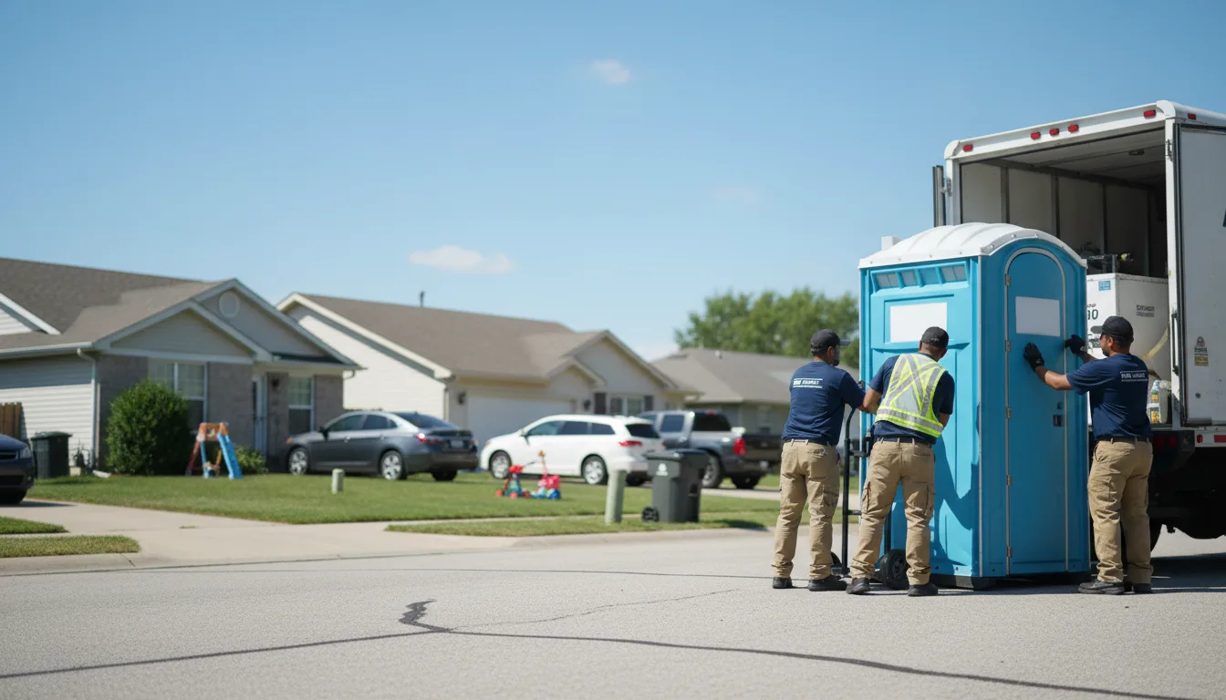 Standard Porta Potty Rentals in Glenview, IL near me